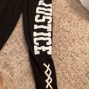 Justice “JUSTICE” Sweatpants